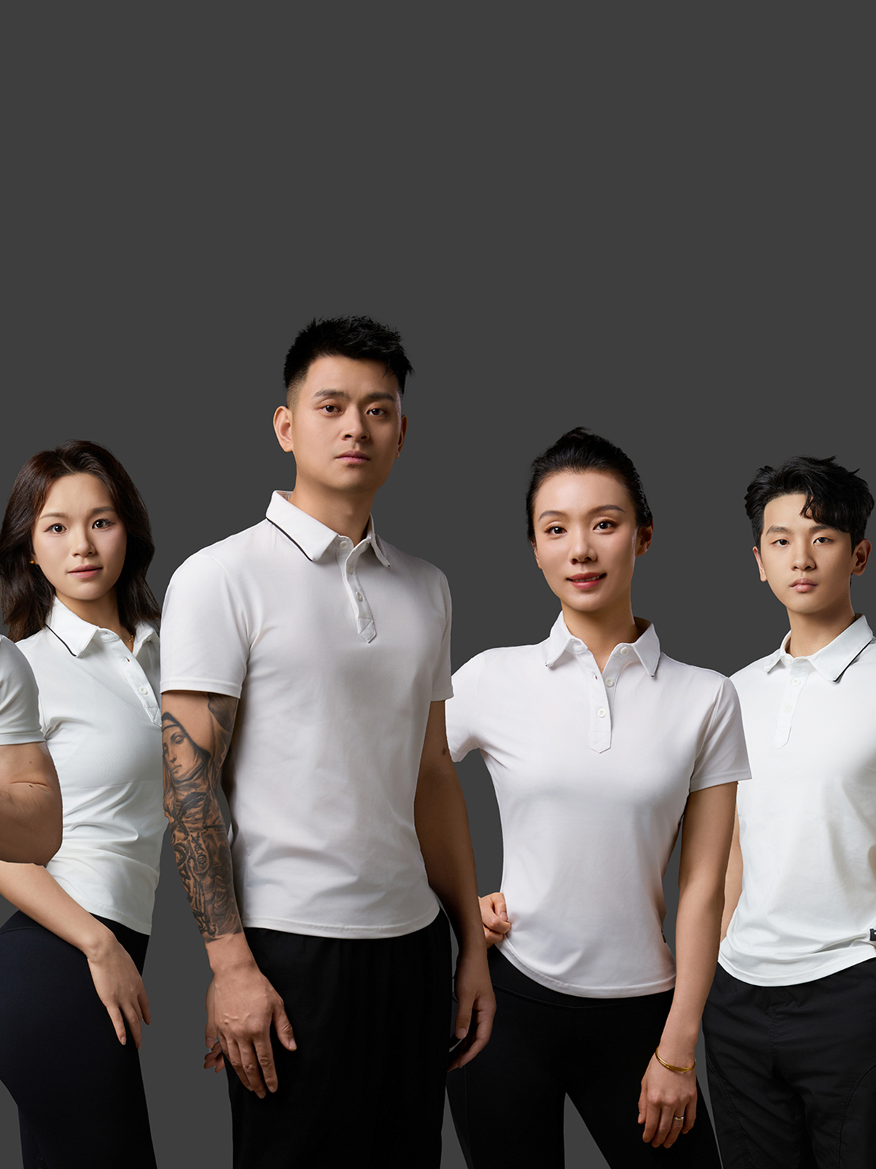 健身工作服团队照