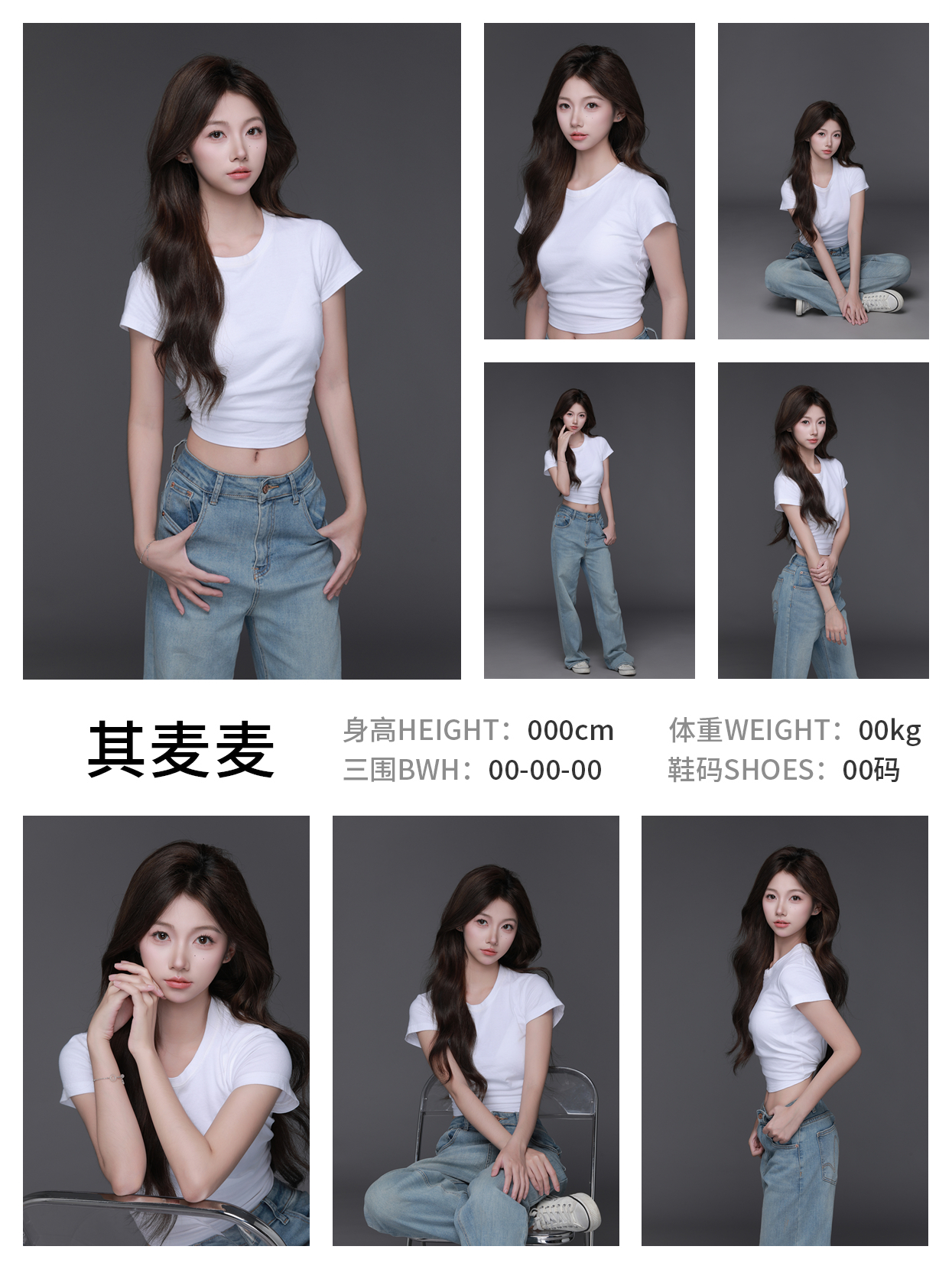 模卡拼版合集