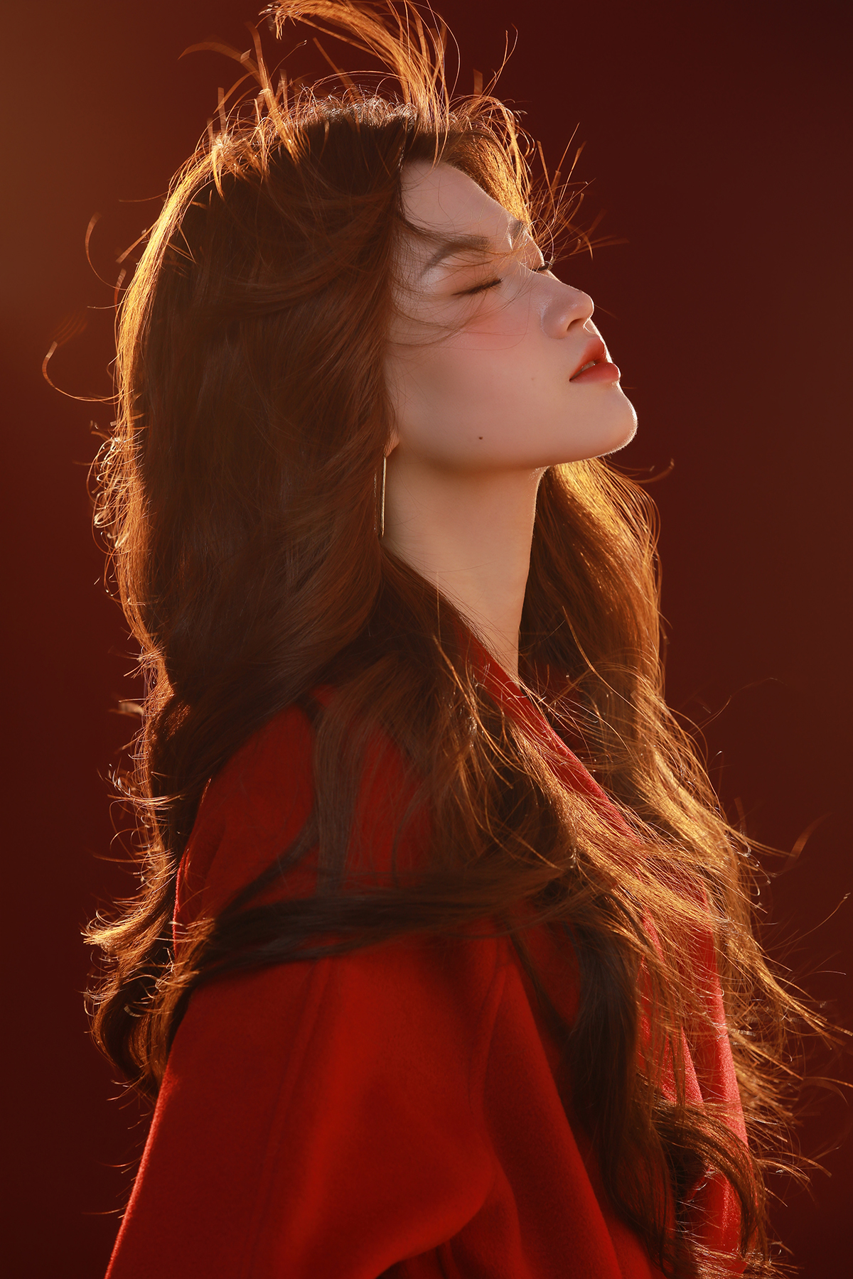 新年红色氛围照