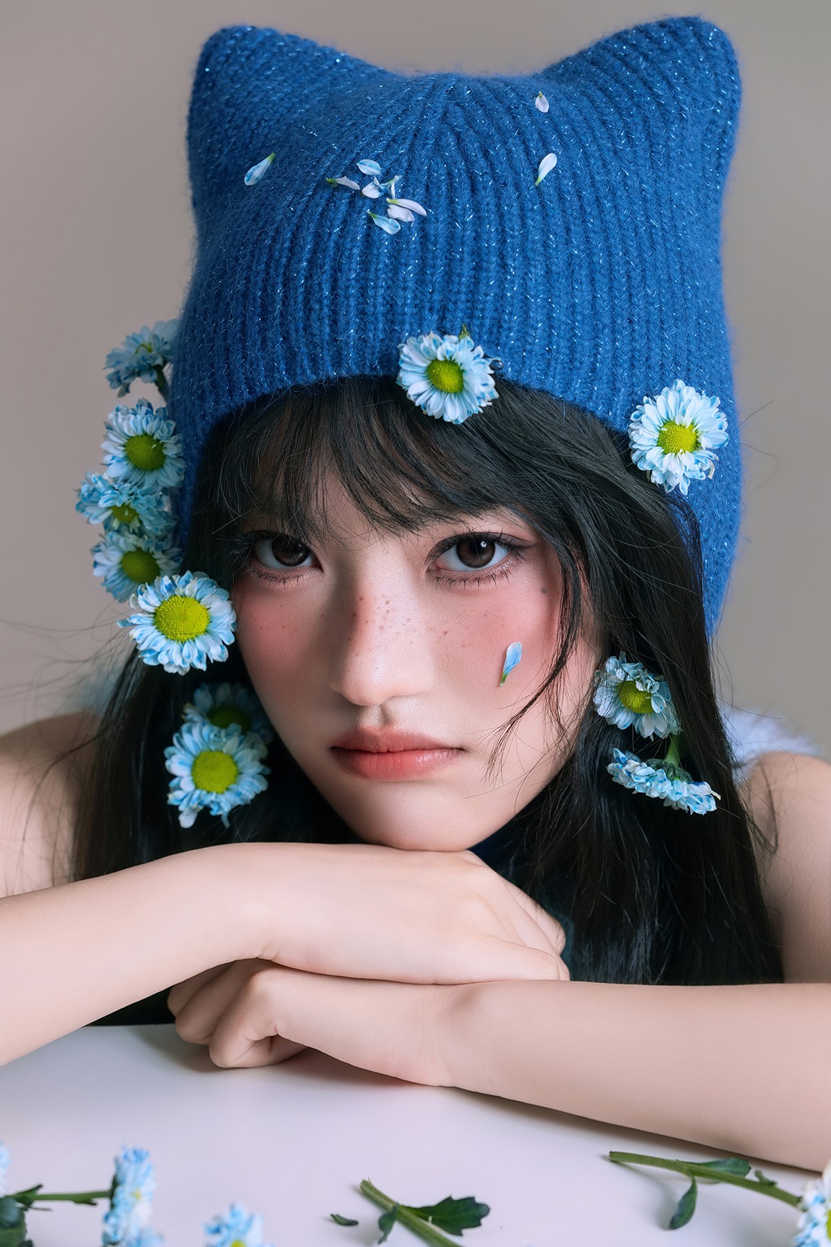 蓝色少女的浪漫