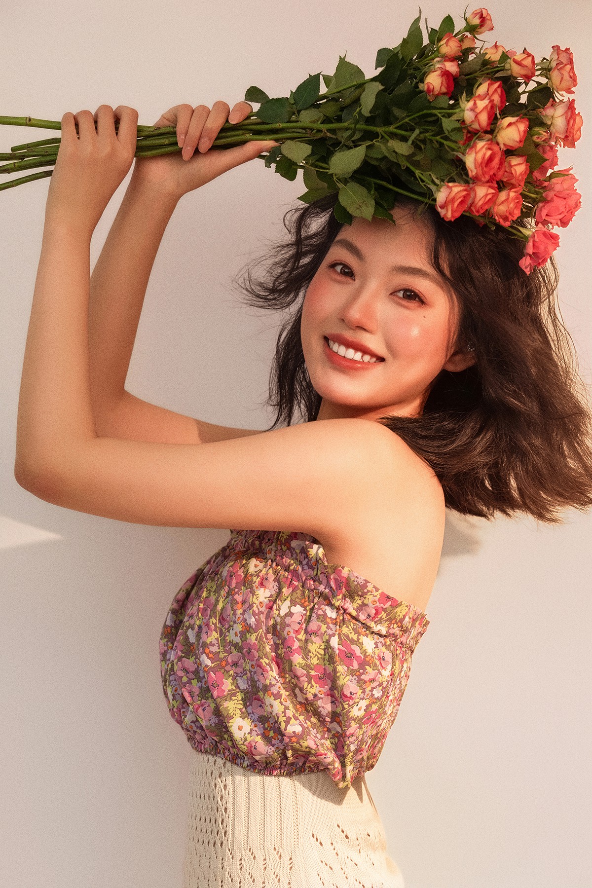 花束和你，都是爱的具象化